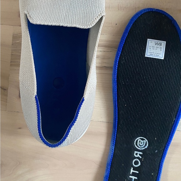 ROTHY’S | The Sneaker Slip On in Sand Beige - Picture 4 of 8